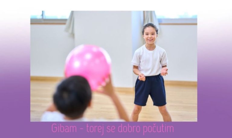 Gibam, torej se dobro počutim
