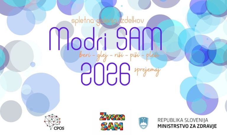 Modri SAM 2026– Branje, ustvarjanje in ozaveščanje za bolj vključujočo družbo