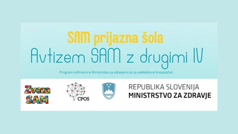 Pridobite naziv SAM prijazna šola