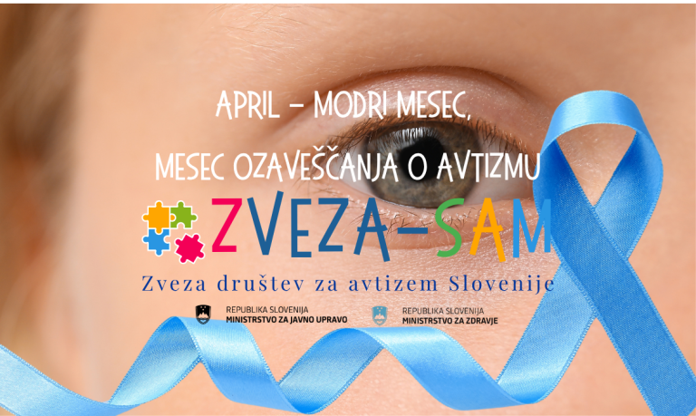 April je mesec ozaveščanja o avtizmu