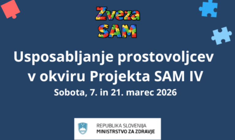 Vabilo usposabljanja za prostovoljce