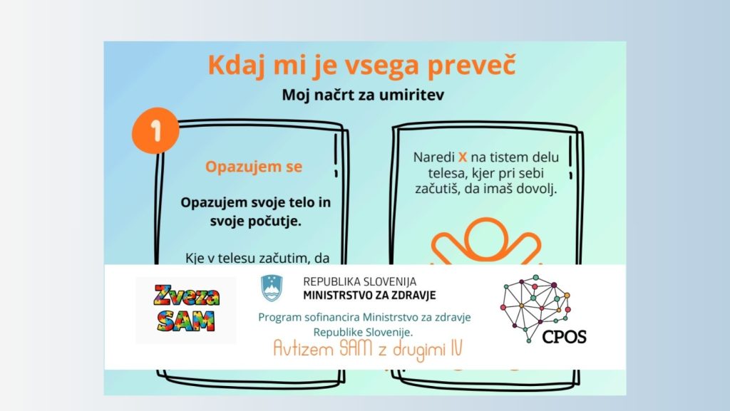 Interaktivno e-gradivo »Ko mi postane vsega preveč«