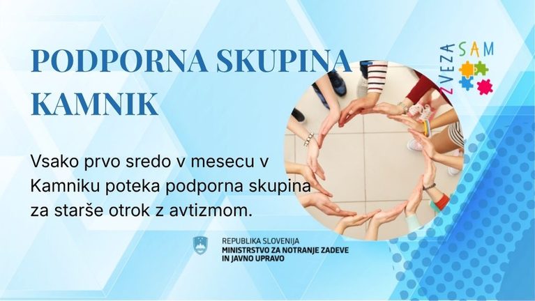 Podporna skupina za starše — Kamnik