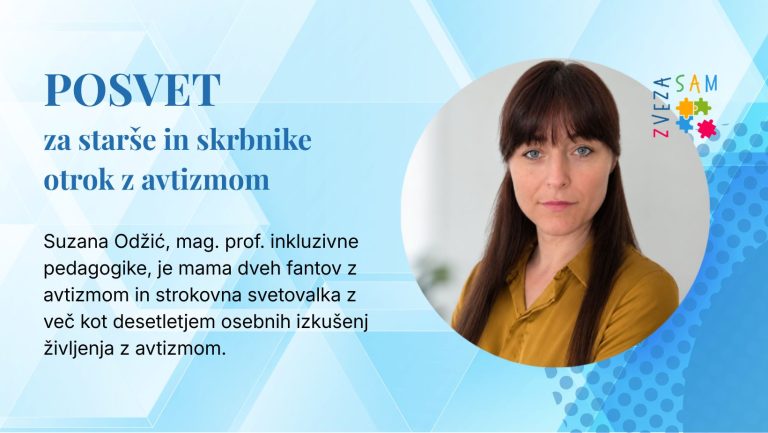 Posvet za starše in skrbnike otrok z avtizmom